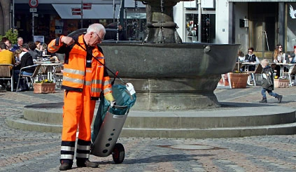 Papierkorbentleerung EURAWASSER Goslar